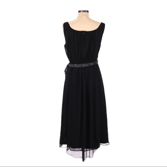 SIMPLY VERA BY VERA WANG Black Midi Dress 10 - Picture 2 of 10